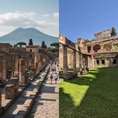 Tour Pompeii and Herculaneum